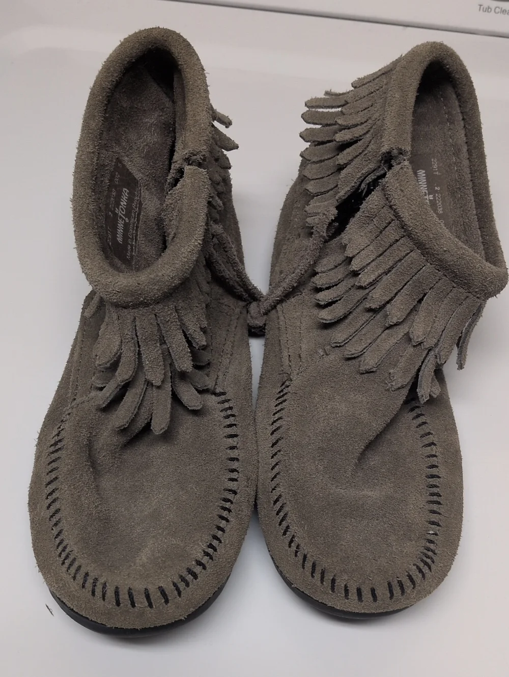 Minnetonka soft suede